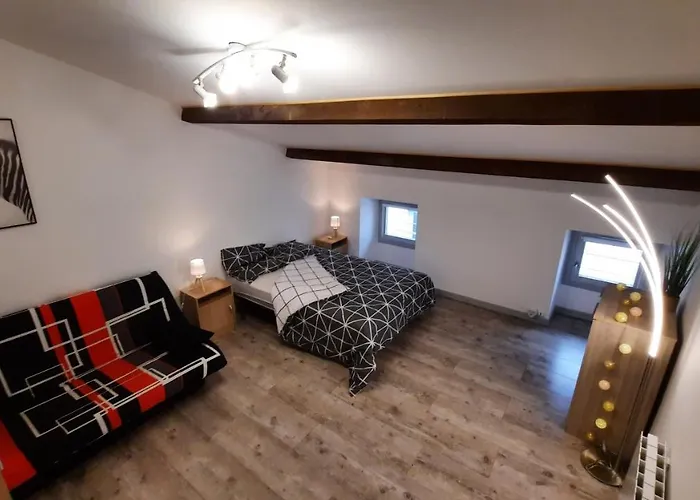 Suite 3 Pieces Chambre+Cuisine+Sdb Centre Ville