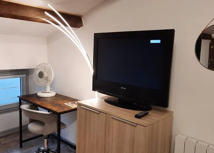 Suite 3 Pieces Chambre+Cuisine+Sdb Centre Ville